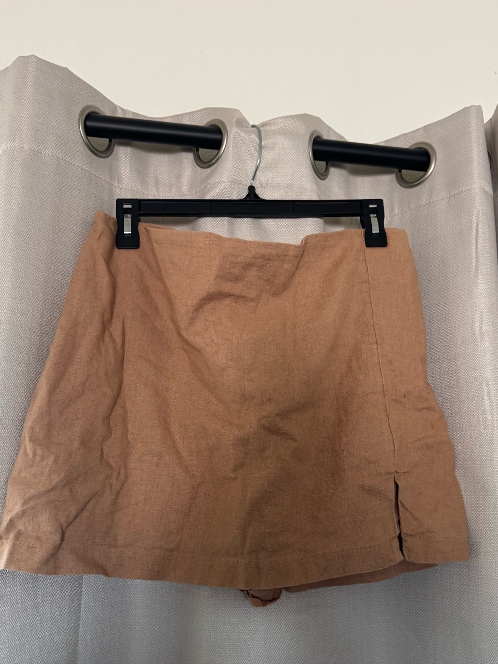 Abercrombie & Fitch Rust-Tan Mini Skirt